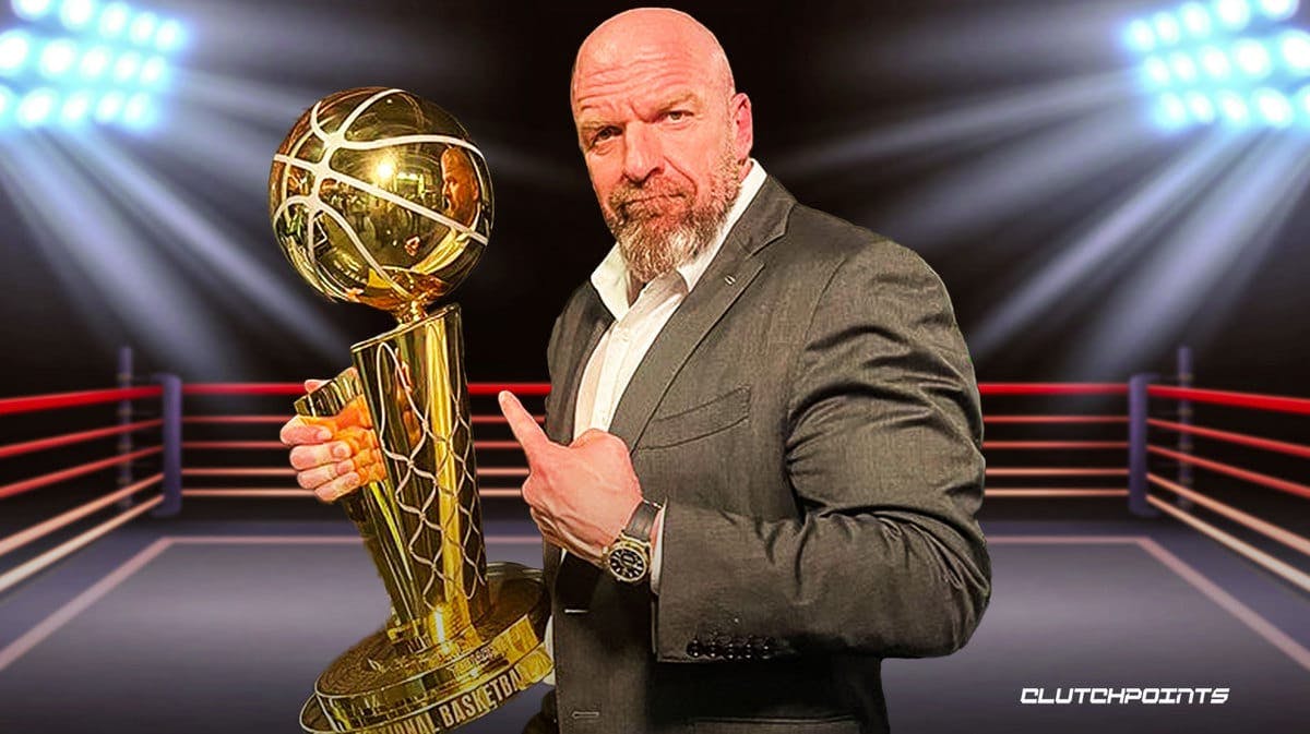 Triple H, WWE, NBA, Larry O'Brien Trophy