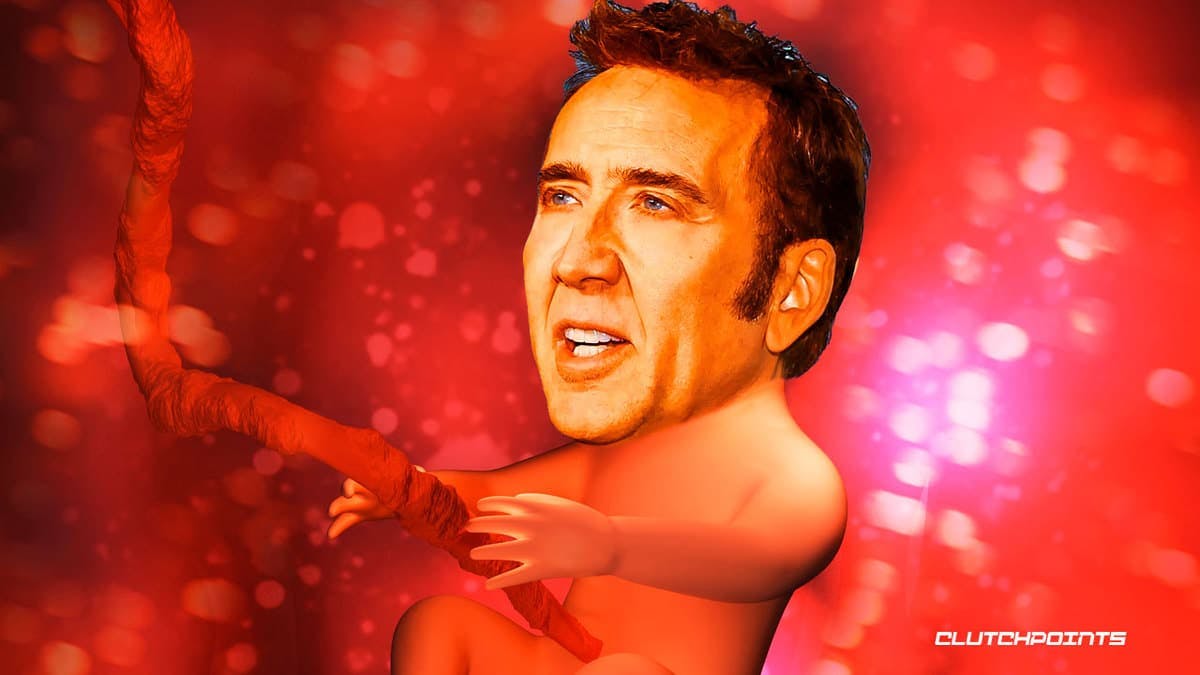 Nicolas Cage, in utero