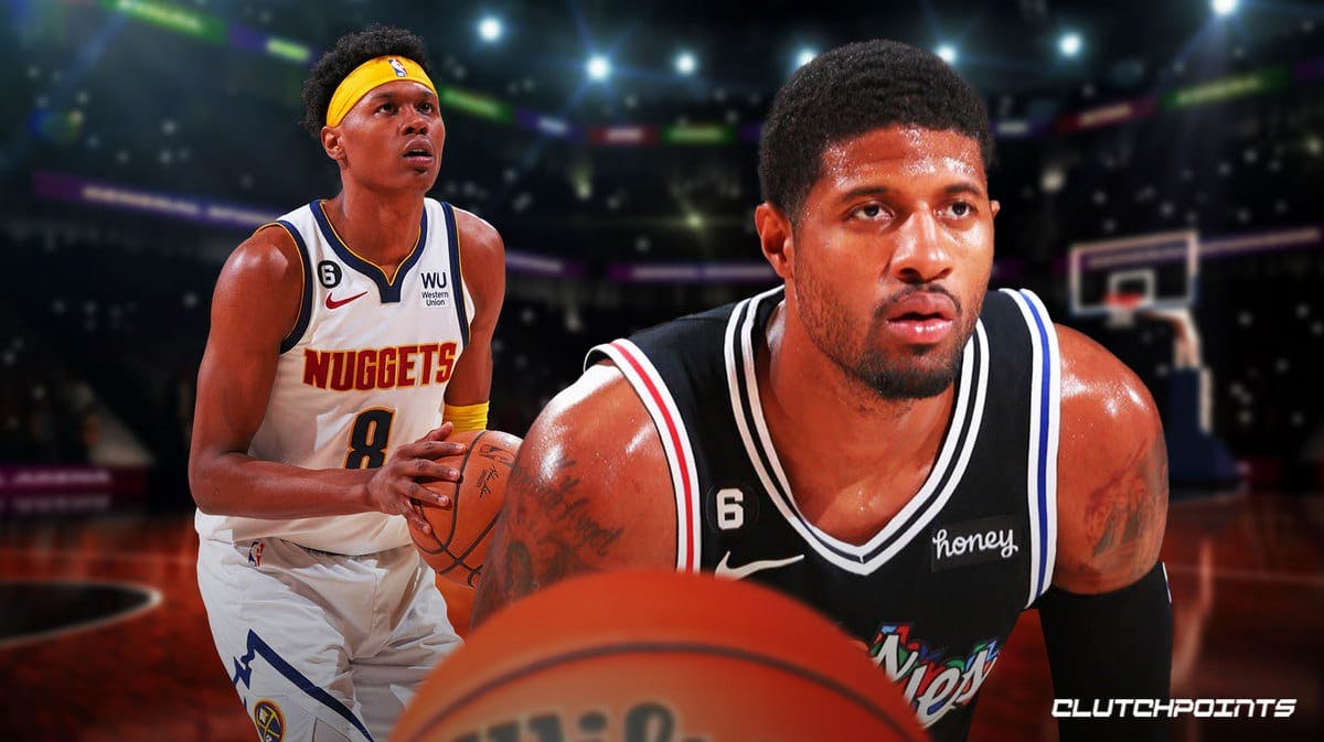 paul george, clippers, nuggets, peyton watson