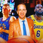 Peyton Manning, Denver Nuggets, Los Angeles Lakers