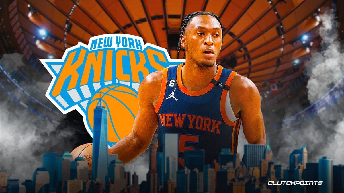 Immanuel Quickley, New York Knicks, NBA playoffs, Immanuel Quickley injury, Knicks injury