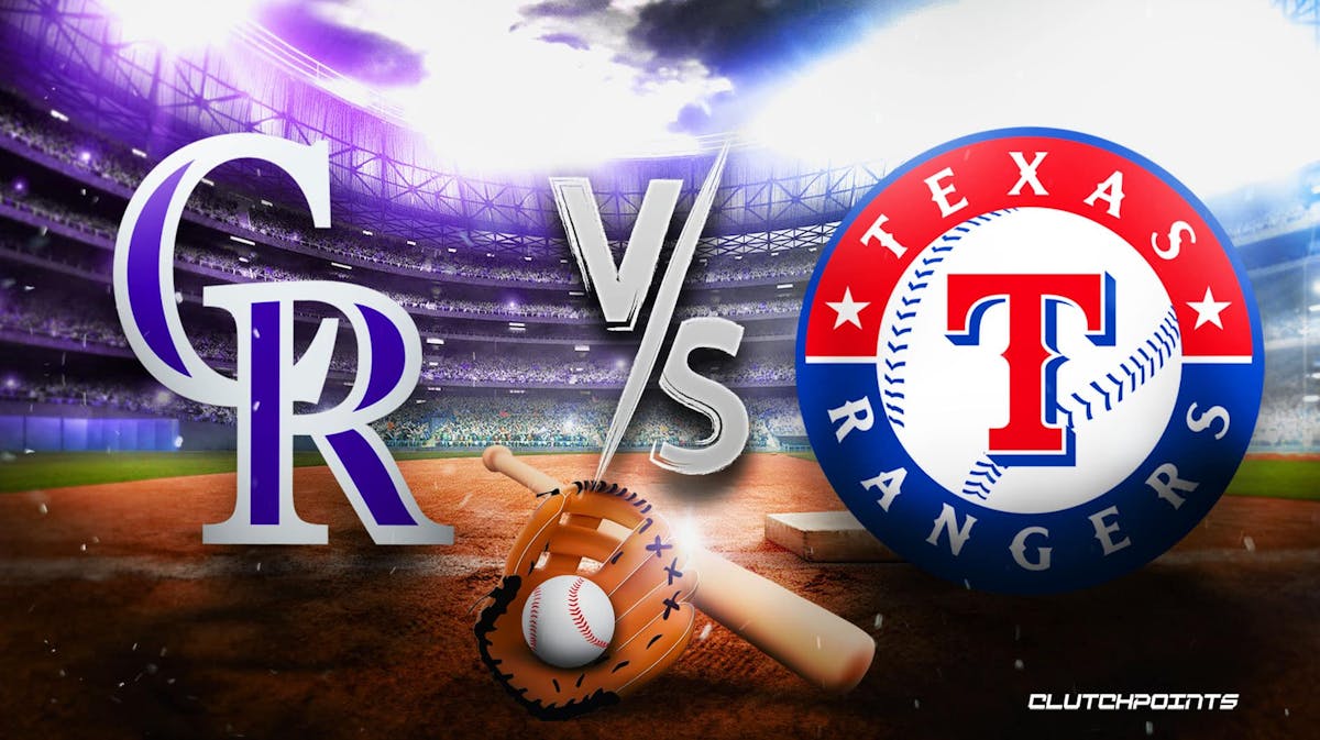 Rockies Rangers prediction, pick, how to watch