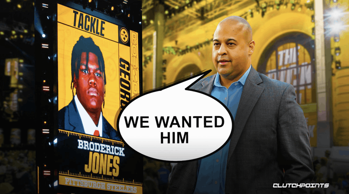 Broderick Jones, Pittsburgh Steelers, Omar Khan