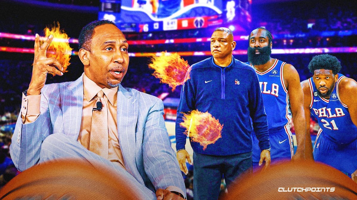 Sixers 76ers Stephen A. Smith Doc Rivers Joel Embiid James Harden