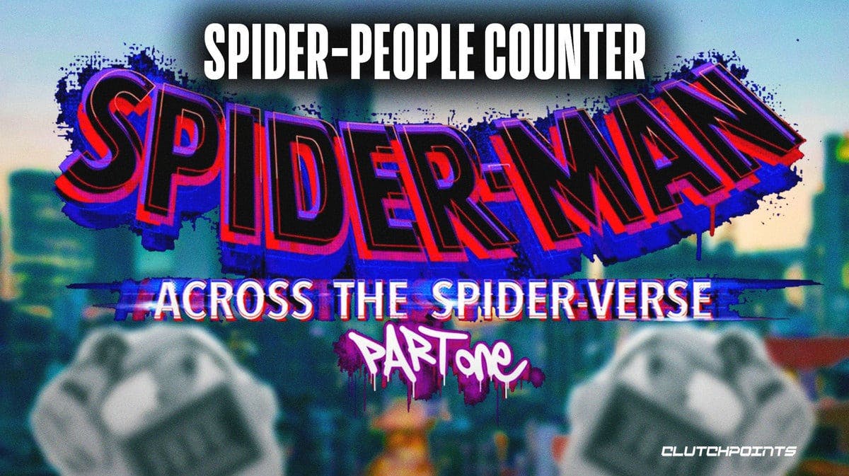 Spider-Man: Across the Spider-Verse, Spider-People counter, tally counter