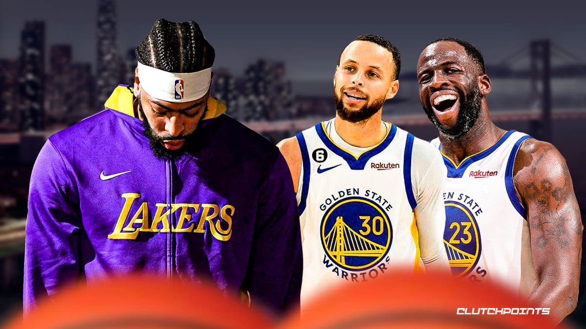 Stephen Curry, Draymond Green, Anthony Davis, Los Angeles Lakers, Golden State Warriors