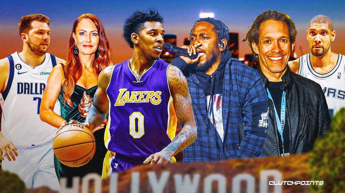 NBA players, celebrities
