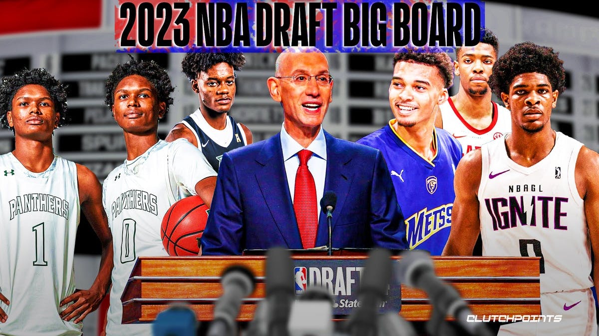 2023 NBA Draft, NBA Draft Big Board, Victor Wembanyama, Scoot Henderson, Brandon Miller