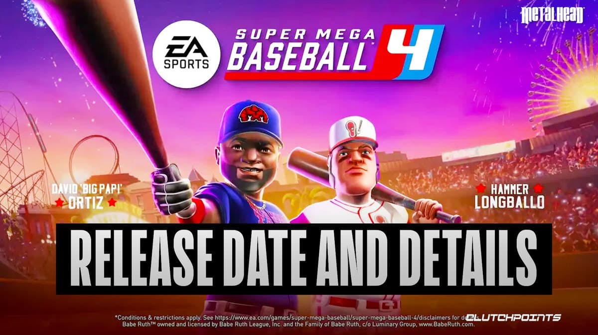Super Mega baseball 4 release date gameplay story details