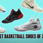 Images of the best basketball shoes in 2023.