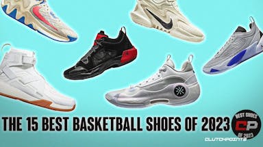 Images of the best basketball shoes in 2023.