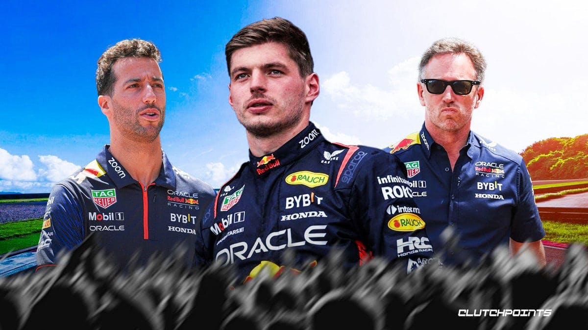 Daniel Ricciardo, Red Bull, Max Verstappen, Sergio Perez