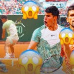 French Open, Carlos Alcaraz, Novak Djokovic, Roger Federer, Carlos Alcaraz Novak Djokovic