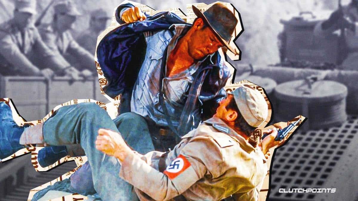 Harrison Ford, Indiana Jones and the Dial of Destiny, Nazi punch