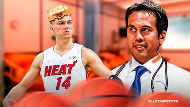 Erik Spoelstra, Tyler Herro, Miami Heat, NBA Finals, Denver Nuggets