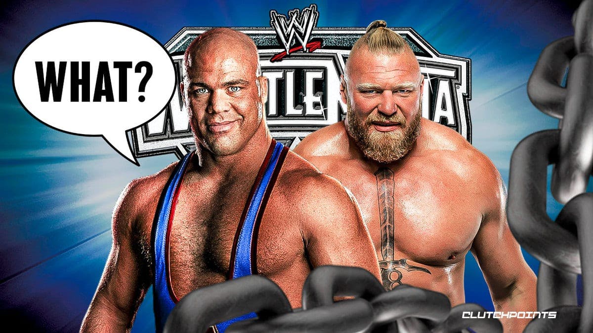 WWE, Kurt Angle, Brock Lesnar, Vince McMahon, WrestleMania