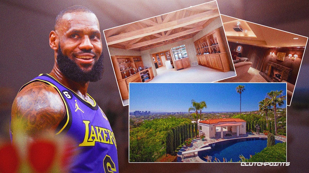 LeBron James, Lakers, LeBron James' mansion