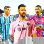 Lionel Messi, MLS, Lionel Messi MLS, Luis Suarez, Angel Di Maria, Sergio Busquets