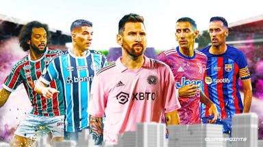 Lionel Messi, MLS, Lionel Messi MLS, Luis Suarez, Angel Di Maria, Sergio Busquets