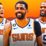 Suns, Devin Booker, Kyrie Irving, Kevin Durant