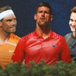 Rafael Nadal, Novak Djokovic, Roger Federer