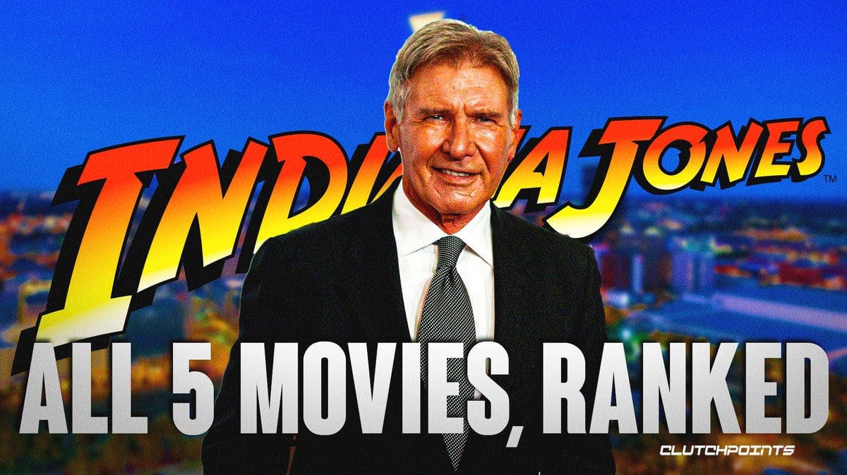 Indiana Jones, Harrison Ford, "All 5 movies, ranked"