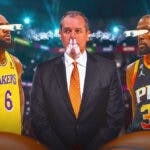 Frank Vogel, LeBron James, Kevin Durant, Phoenix Suns, Los Angeles Lakers