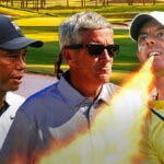 Tiger Woods, Rory McIlroy, Jay Monahan, PGA Tour