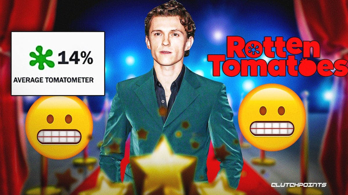 Tom Holland, Rotten Tomatoes score (Apple TV+'s The Crowded Room)