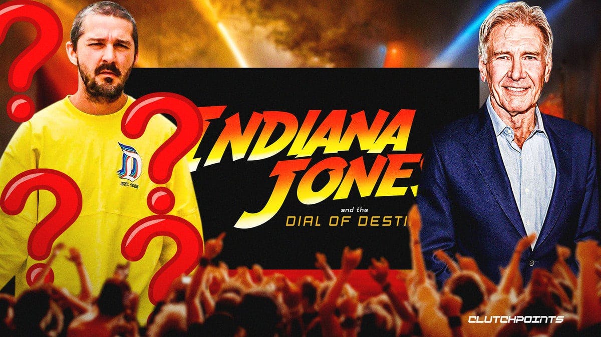 Shia LaBeouf, Indiana Jones and the Dial of Destiny, Harrison Ford
