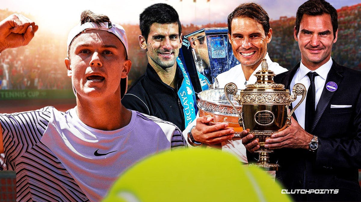 Wimbledon, Holger Rune, Rafael Nadal, Novak Djokovic, Roger Federer