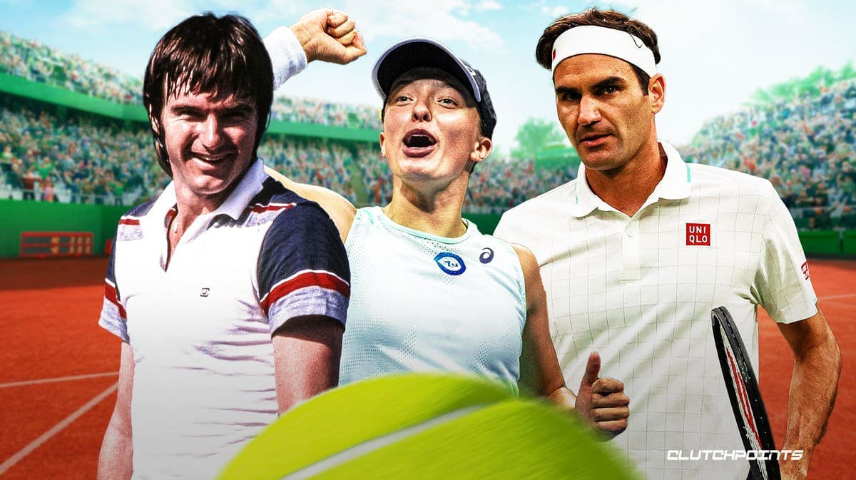 Wimbledon, Iga Swiatek, Jimmy Connors, Roger Federer