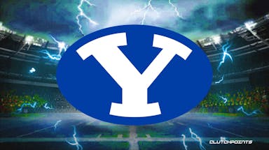 BYU win total prediction, BYU win total pick, BYU win total odds, BYU win total, BYU over under win total