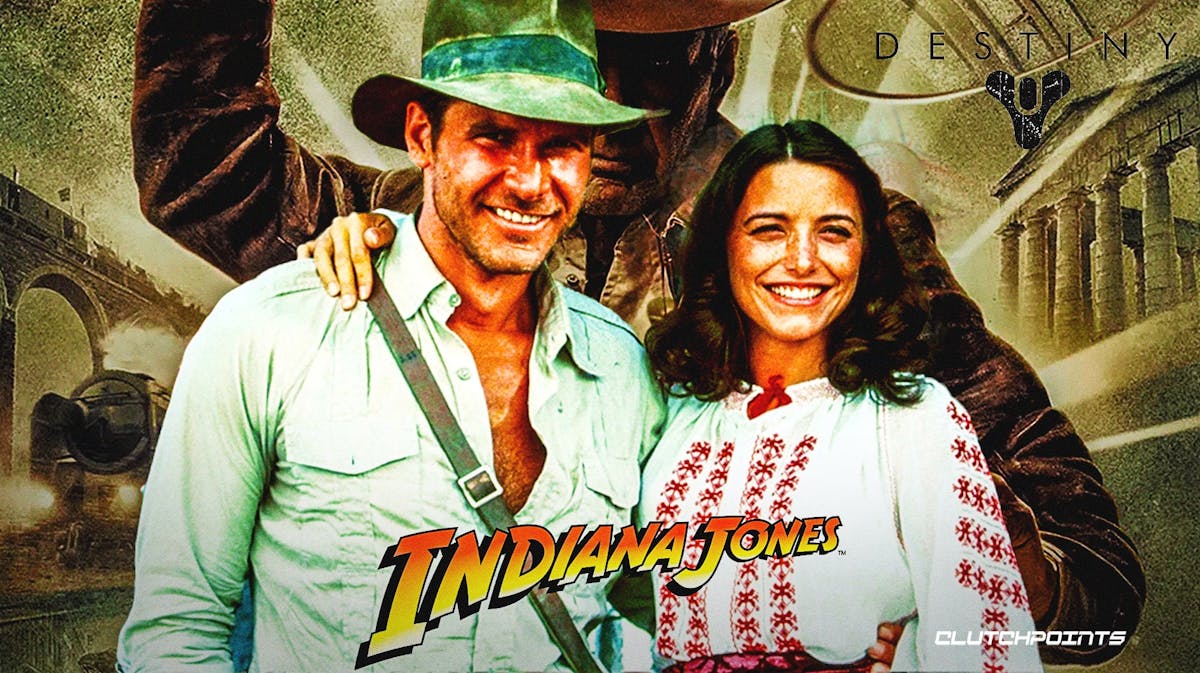 Indiana Jones (Harrison Ford), Marion (Karen Allen)
