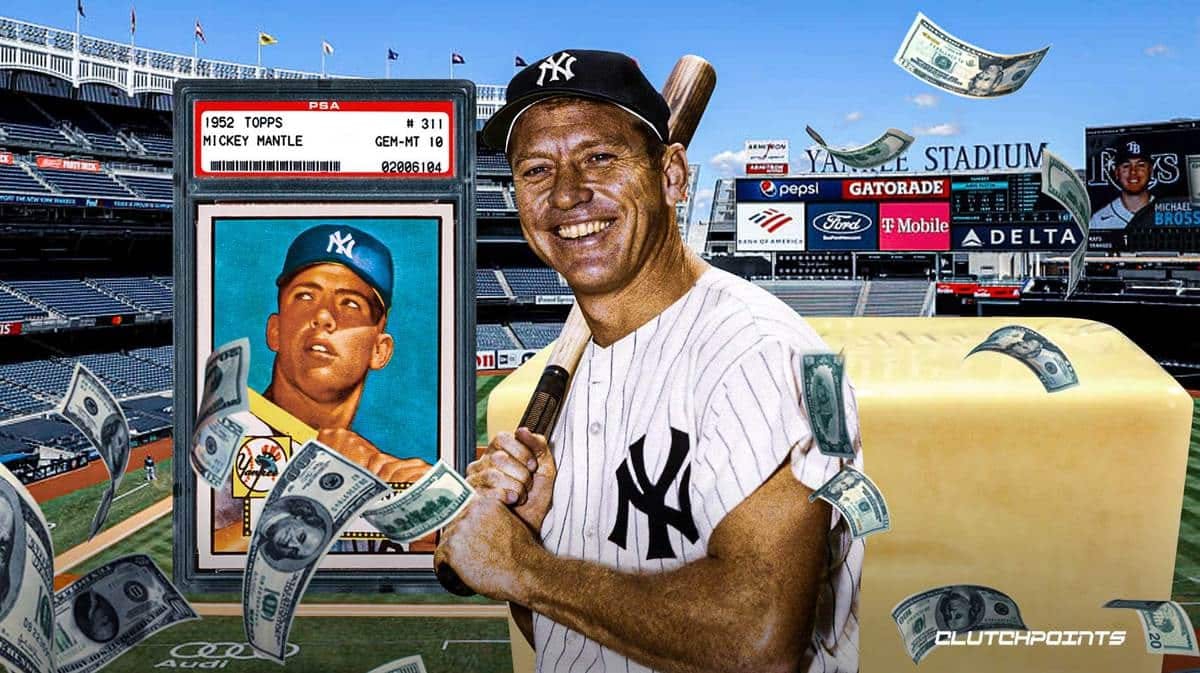 Mickey Mantle, Cards, Yankees