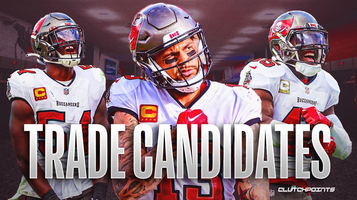 Tampa Bay Buccaneers Mike Evans Devin White Lavonte David trade candidates Buccaneers training camp