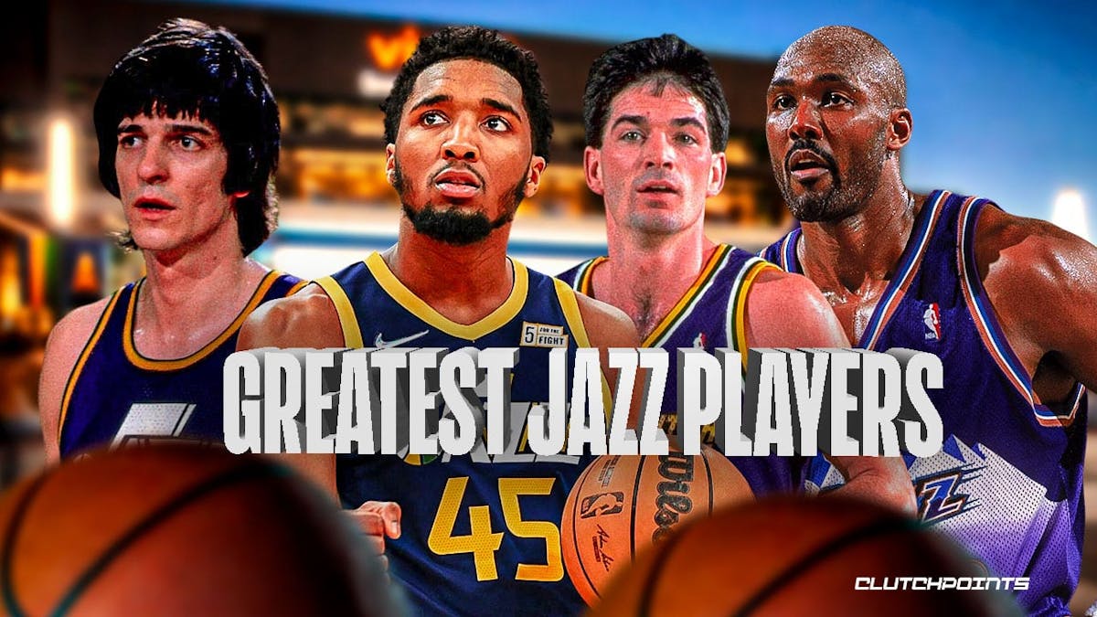 Utah Jazz players ranked top-10 franchise Karl Malone John Stockton