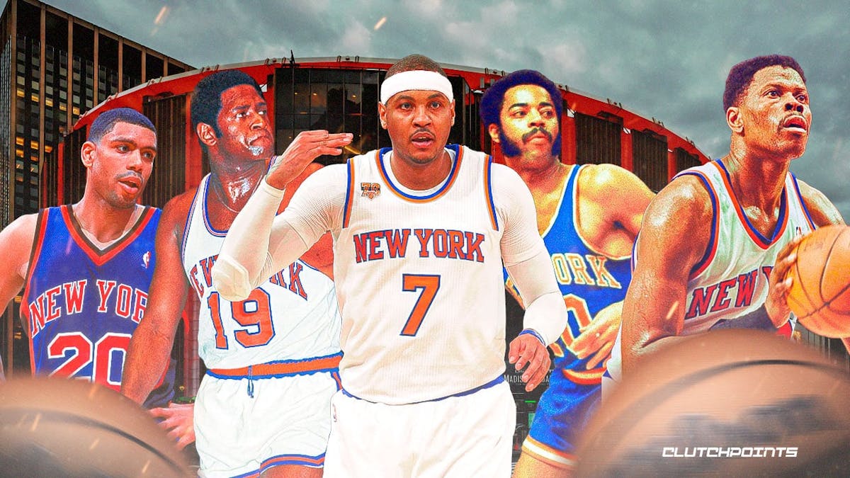 Knicks, Willis Reed, Walt Frazier, Carmelo Anthony, Patrick Ewing