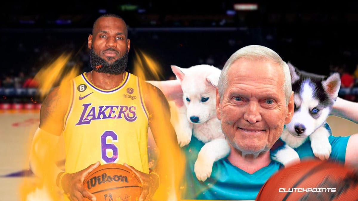 Jerry West, Los Angeles Lakers, LeBron James