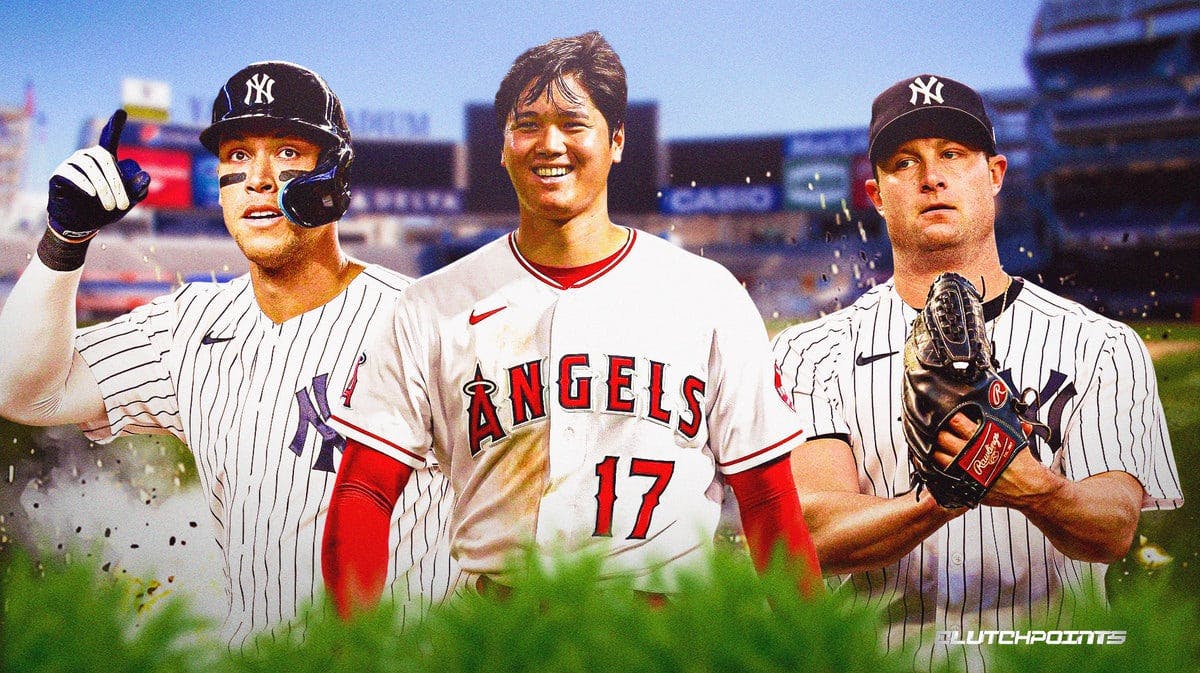 Shohei Ohtani, Aaron Judge, Gerrit Cole, New York Yankees, Los Angeles Angels