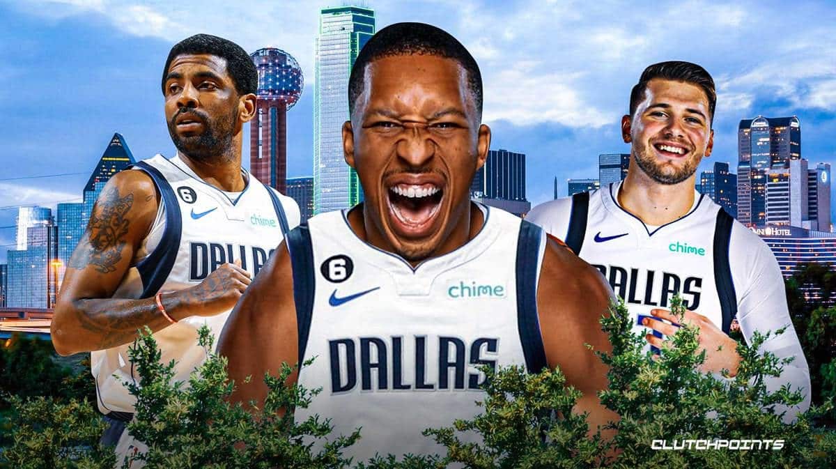 Mavs, Grant Williams, Luka Doncic, Kyrie Irving