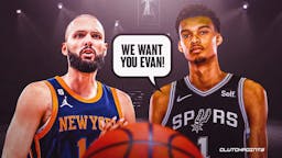 Evan Fournier, New York Knicks, San Antonio Spurs, NBA Rumors, Victor Wembanyama