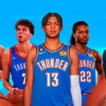 Thunder, 2023 NBA Summer League, Chet Holmgren, Ousmane Dieng, Cason Wallace, Shai Gilgeous-Alexander, Sam Presti