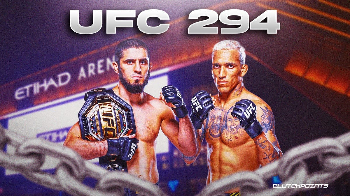 UFC 294, Islam Makhachev, Charles Oliveira