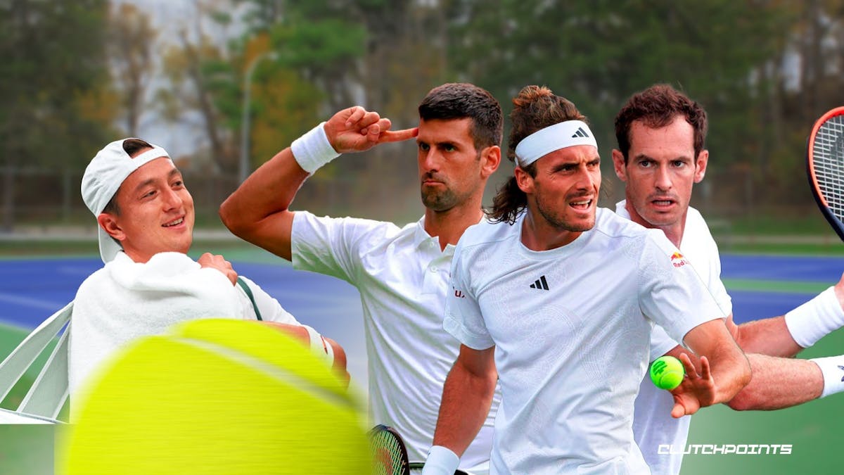 Wimbledon, Andy Murray, Stefanos Tsistsipas, Novak Djokovic, Ryan Peniston
