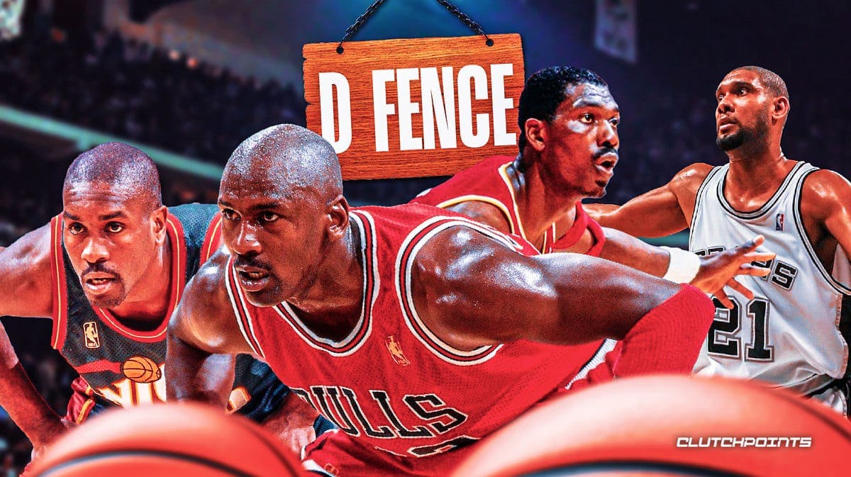 Hakeem Olajuwon, Michael Jordan, Tim Duncan, Dikembe Mutombo, Dennis Rodman, Greatest defenders in NBA history