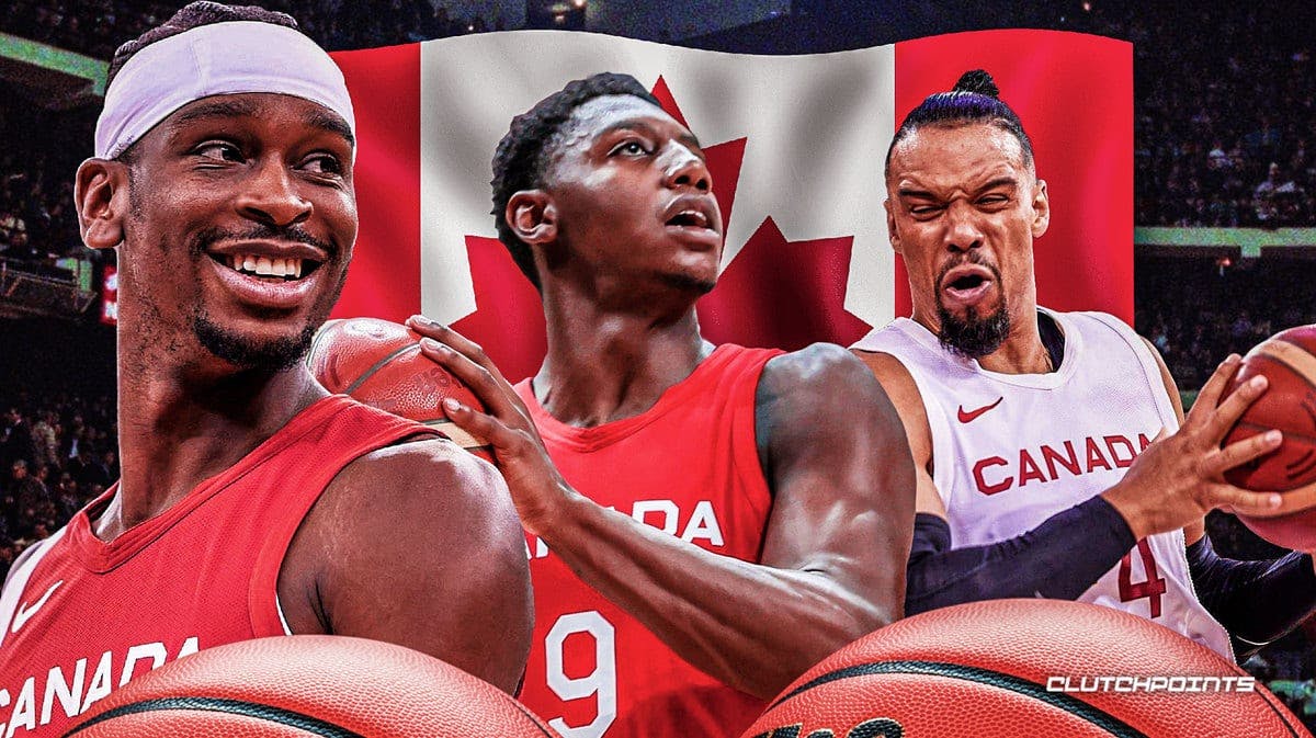 Team Canada basketball 2023 FIBA World Cup Shai Gilgeous Alexander RJ Barrett Dillon Brooks