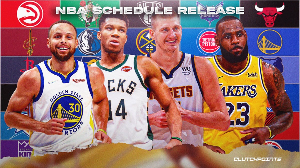 NBA Schedule, Stephen Curry, Giannis Antetokounmpo, Nikola Jokic, LeBron James