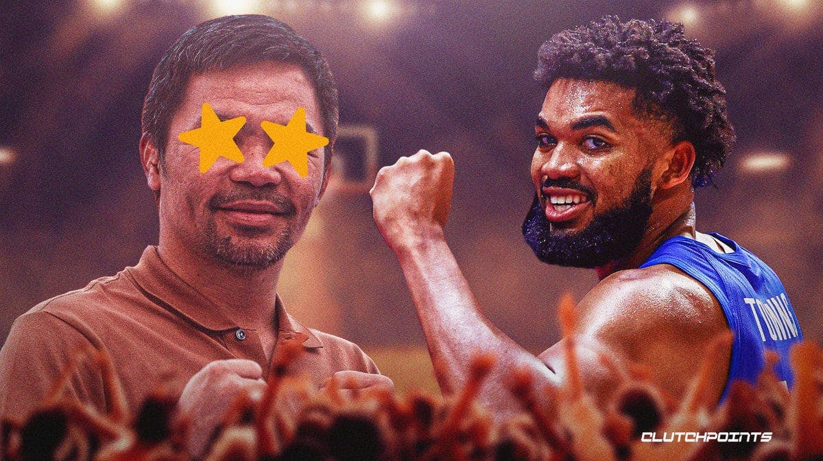 Karl-Anthony Towns, Manny Pacquiao, Dominican Republic, FIBA World Cup
