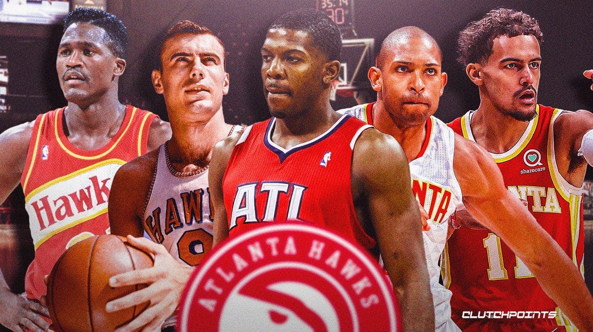 Hawks, greatest players, best players, history, ranking, Dominique Wilkins, Bob Pettit, Joe Johnson, Al Horford, Trae Young